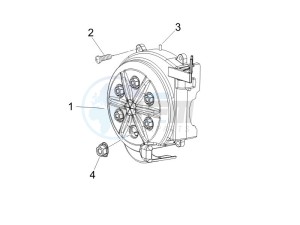 Runner 50 Pure Jet Race (CH) CH drawing Flywheel magneto cover - Oil filter