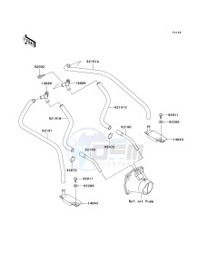 JT 1100 F [1100 STX D.I.] (F1-F2) [1100 STX D.I.] drawing BILGE SYSTEM