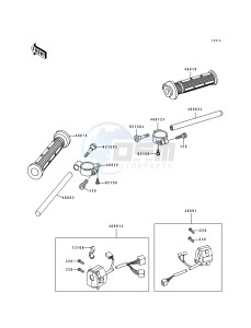 ZX 750 J [NINJA ZX-7] (J1-J2) [NINJA ZX-7] drawing HANDLEBAR