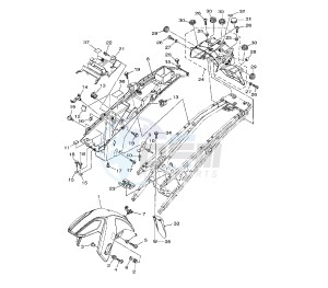 XTZ SUPER TENERE 1200 drawing FENDER