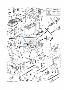 YFM700FWAD GRIZZLY 700 EPS (BLTS) drawing ELECTRICAL 1