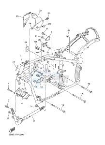 XVS1300A MIDNIGHT STAR (1CS5) drawing FRAME