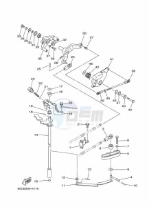 F100BETX drawing THROTTLE-CONTROL