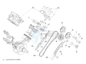 Dorsoduro 750 ABS USA-CND (NAFTA) (CND, USA) drawing Rear cylinder timing system