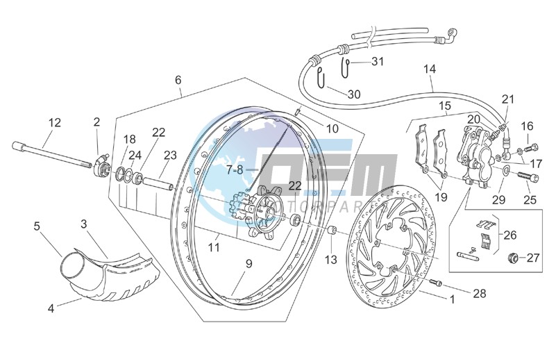 Front wheel