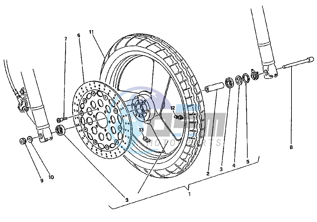 FRONT WHEEL