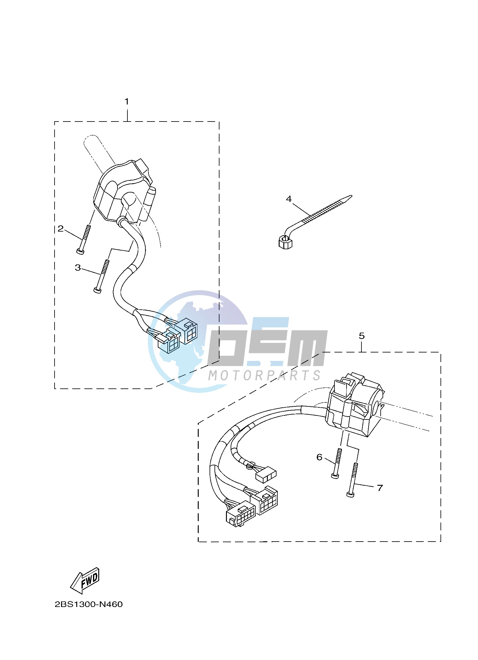 HANDLE SWITCH & LEVER