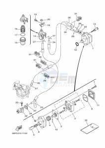 F25DMH drawing CARBURETOR