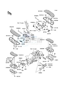 VN1700_VOYAGER_ABS VN1700BBF GB XX (EU ME A(FRICA) drawing Footrests