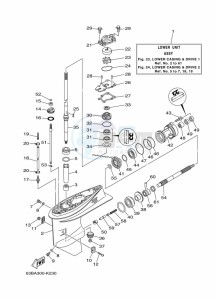 40VMHOL drawing LOWER-CASING-x-DRIVE-1