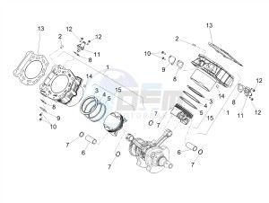 SHIVER 900 E4 ABS NAVI (EMEA) drawing Cylinder - Piston