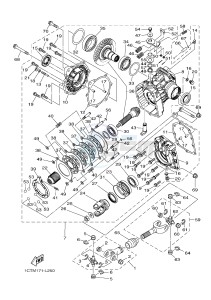 YFM450FWB YFM45KDXJ KODIAK 450 (BJ53) drawing DRIVE SHAFT