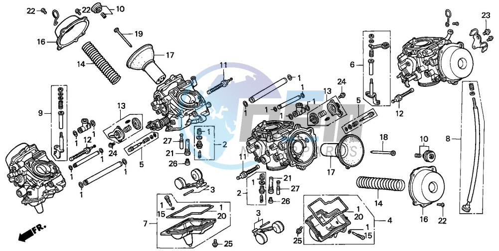 CARBURETOR (COMPONENT PARTS)