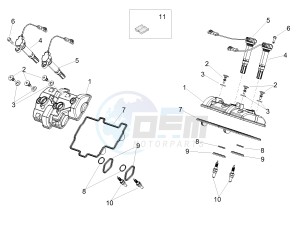 TUONO 1100 V4 RF E4 ABS (EMEA) drawing Valves cover