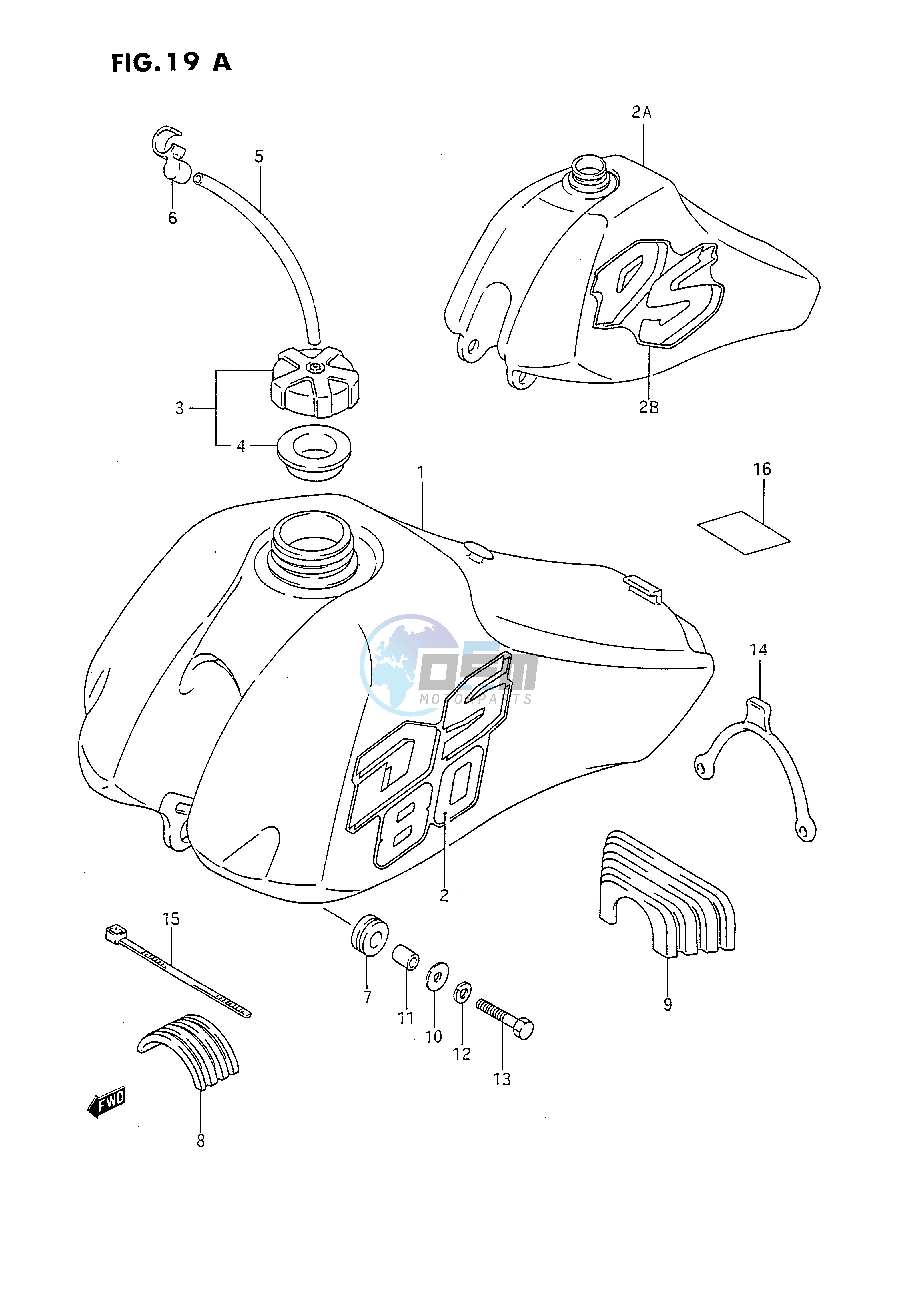 FUEL TANK (MODEL L M)