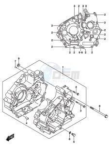 GSX-S125 drawing CRANKCASE