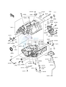 VULCAN S ABS EN650BGF XX (EU ME A(FRICA) drawing Crankcase