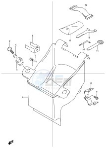 GSF600 (E2) Bandit drawing MANUAL BOX