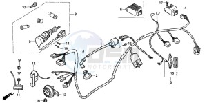 NH90 drawing WIRE HARNESS/IGNITION COIL