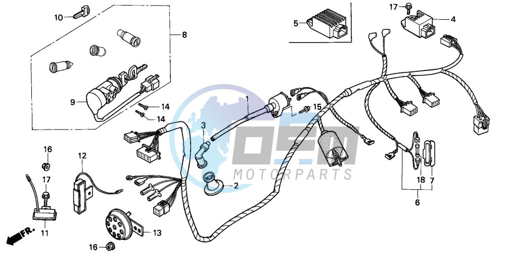 WIRE HARNESS/IGNITION COIL