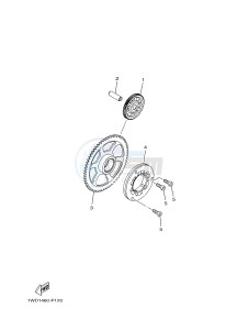 YZF-R25 249 (1WD9) drawing STARTER CLUTCH