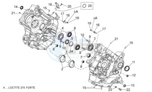 Shiver 750 USA USA drawing CrankCase II