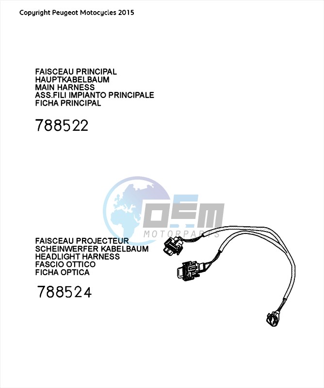 PLUG WIRING HARNESS