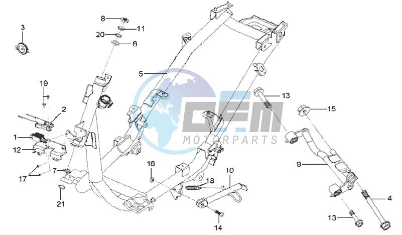 FRAME / ENGINE MOUNT