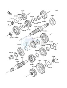 W800 EJ800ADF GB XX (EU ME A(FRICA) drawing Transmission