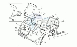 NTX 350 drawing Fairing