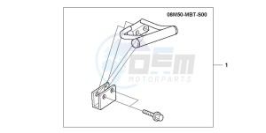 XL1000V VARADERO drawing MAIN STAND GRIP