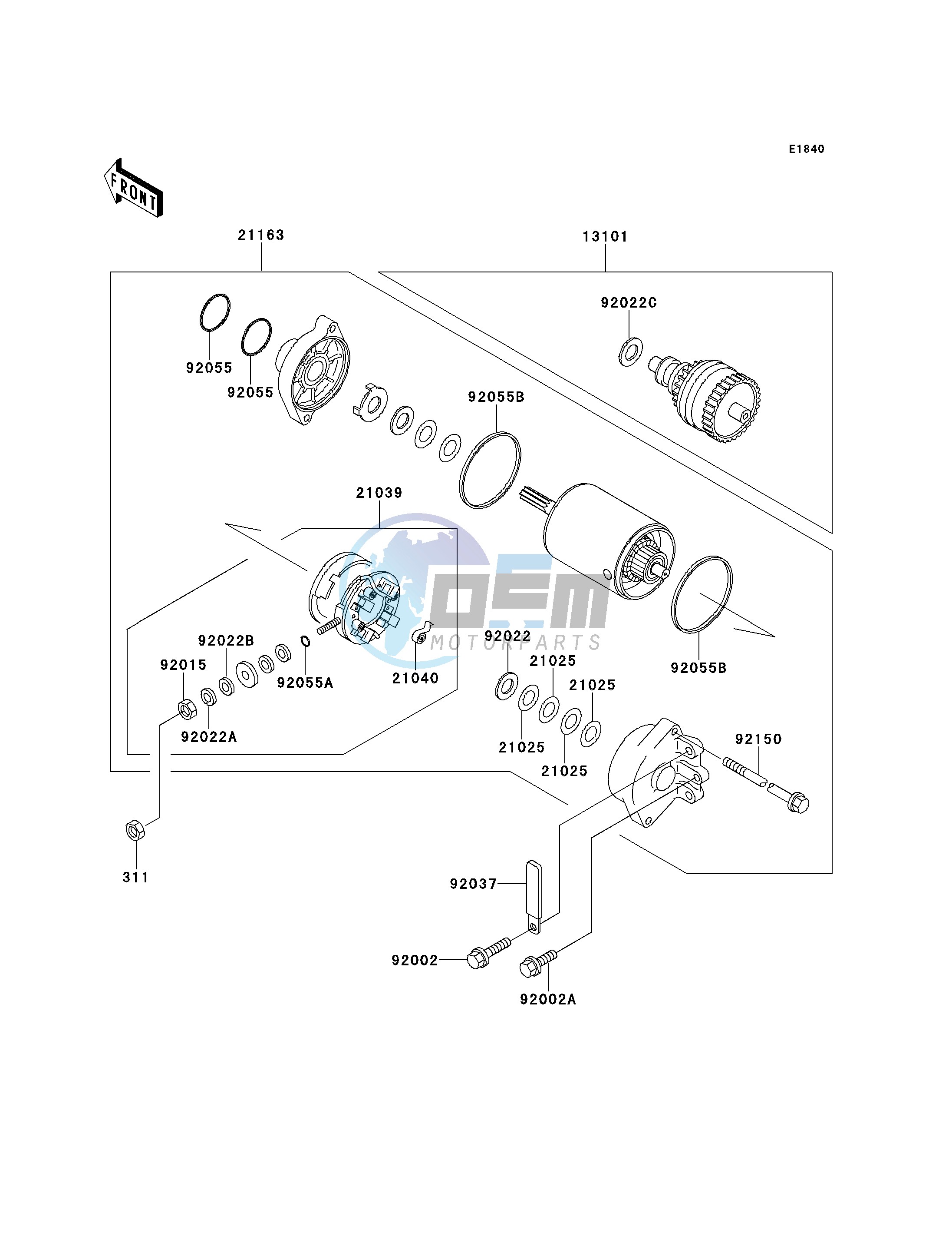 STARTER MOTOR