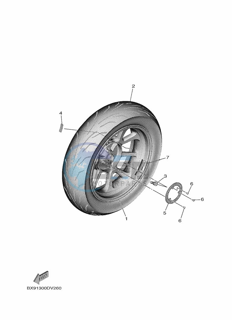 REAR WHEEL