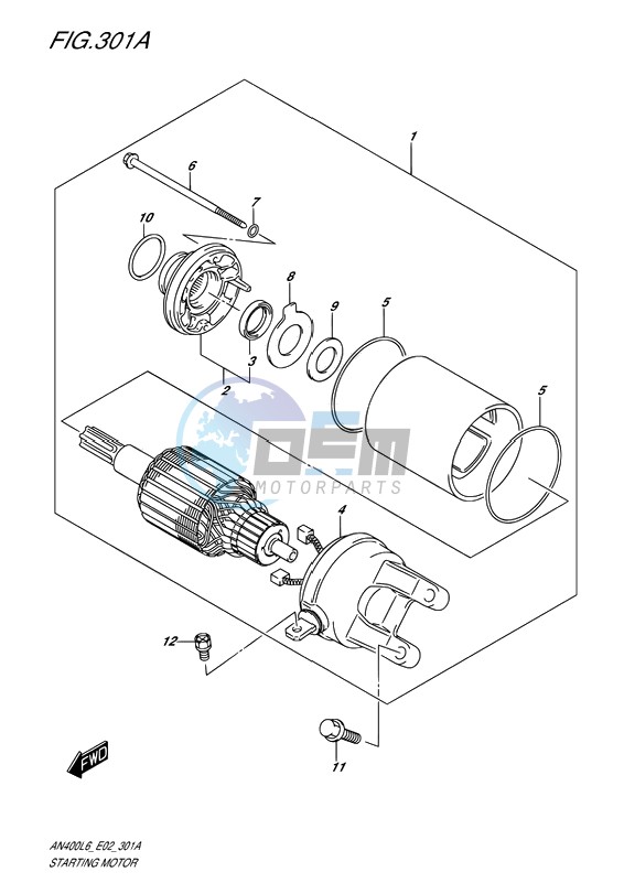 STARTING MOTOR