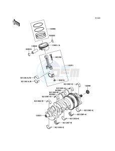 1400GTR ZG1400A9F FR GB XX (EU ME A(FRICA) drawing Crankshaft/Piston(s)