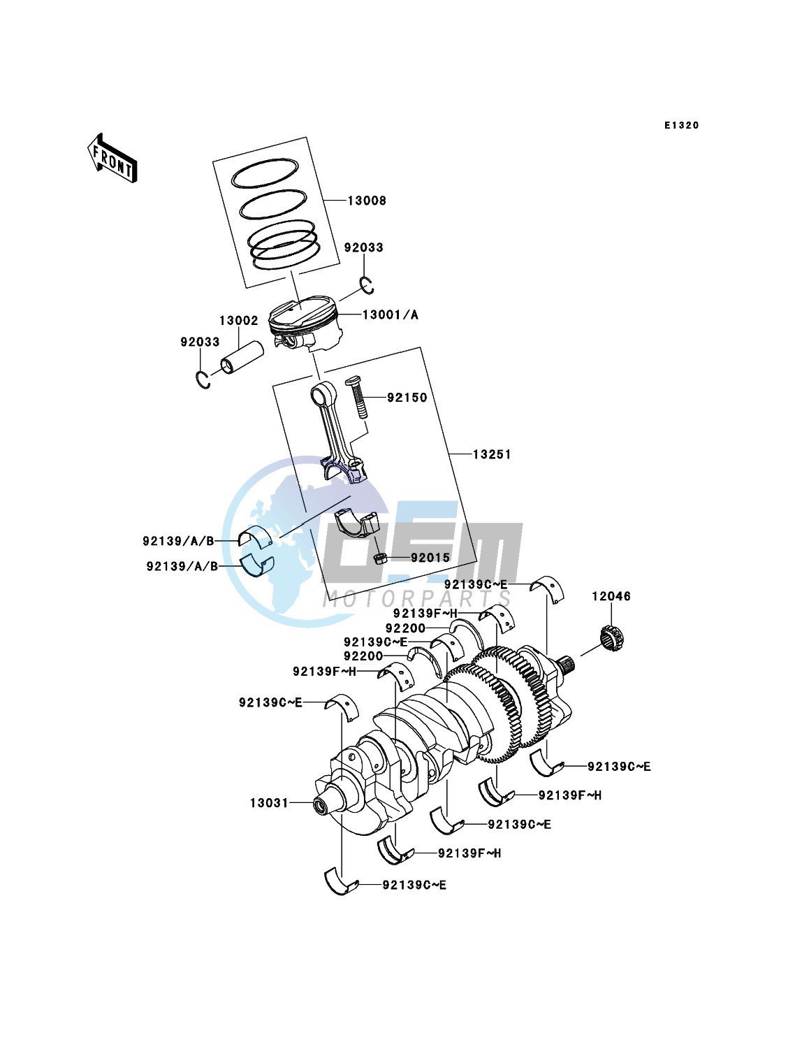 Crankshaft/Piston(s)