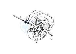 FZ8-S 800 180 drawing FRONT WHEEL