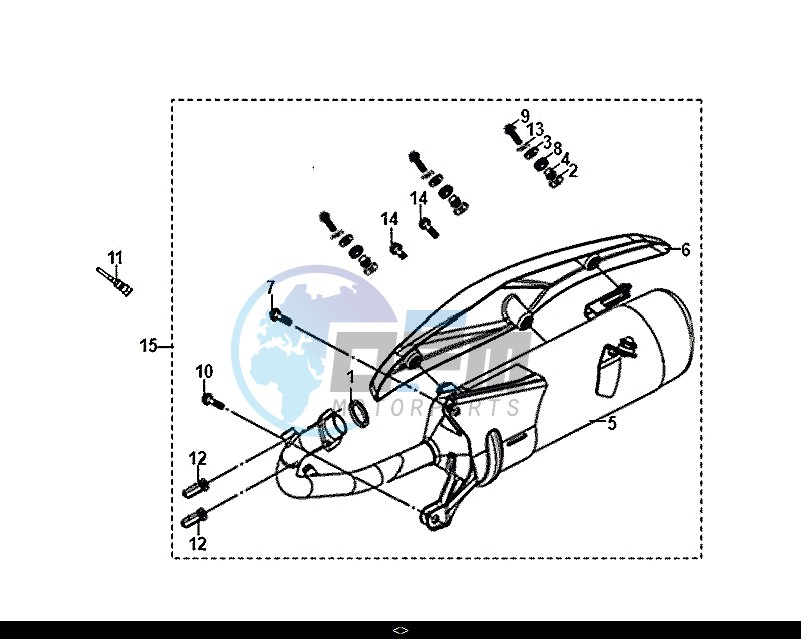 EXHAUST MUFFLER