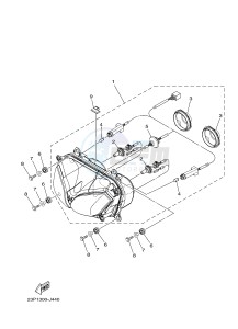 XT1200ZE SUPER TENERE ABS (2KB4) drawing HEADLIGHT