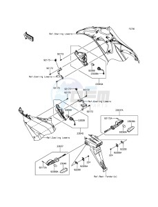 NINJA_ZX-6R_ABS ZX636FEF FR GB XX (EU ME A(FRICA) drawing Turn Signals