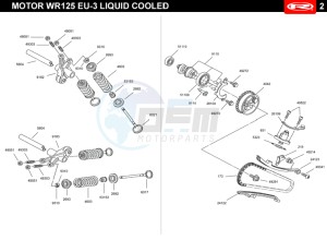 MARATHON-125-PRO-WHITE drawing VALVES - DISTRIBUTION CHAIN