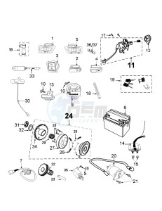 TWEET 125 drawing ELECTRIC PART