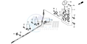 NSS250 drawing PARKING BRAKE