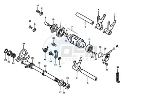 V RAPTOR 650 drawing GEAR SHIFTING