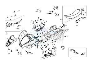 DFW QUAD - 50 cc drawing BODY