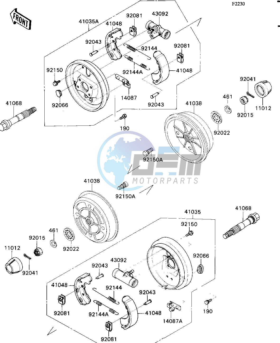 FRONT HUB