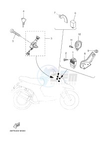 CW50N BOOSTER (2B7L 2B7M) drawing ELECTRICAL 1