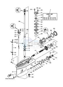 T60TLR drawing LOWER-CASING-x-DRIVE-1