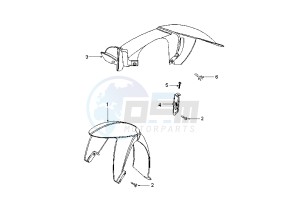 LUDIX 14 ELEGANT - 50 cc drawing FENDER