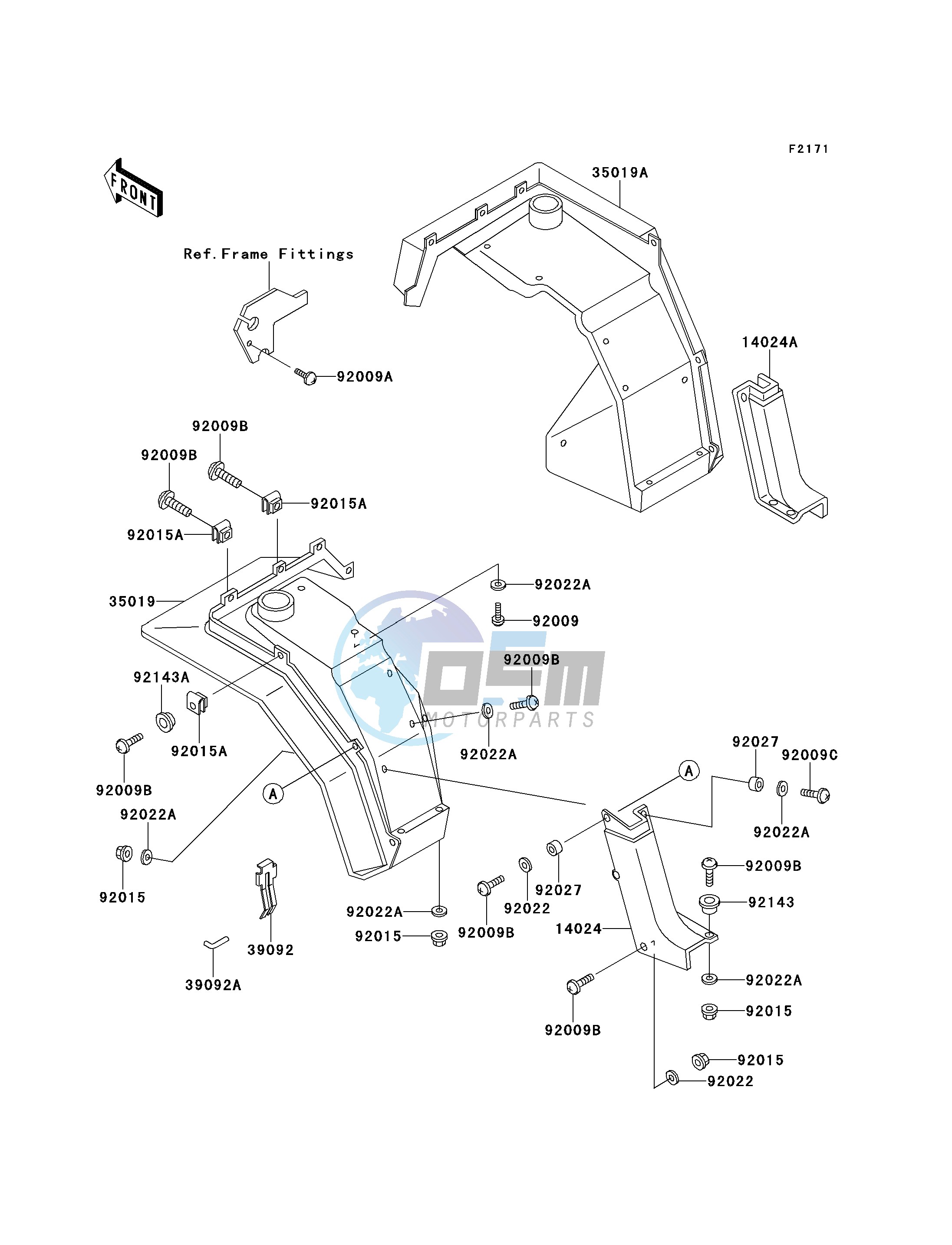 FRONT FENDER-- S- -